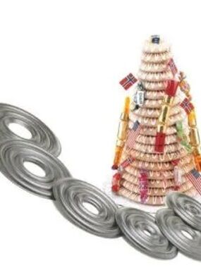 NorPro Norwegian Wedding Cake Kransekske Form New in  Box